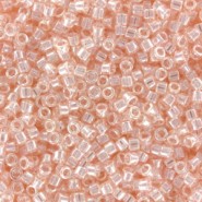 Miyuki Delica Perlen 11/0 - Transparent pink mist luster DB-1223